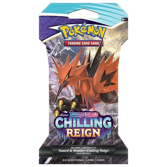 Pokemon TCG: SS6 Sword And Shield: Chilling Reign: Sleeved Pack (Single Pack)  | Mind Games Canada
