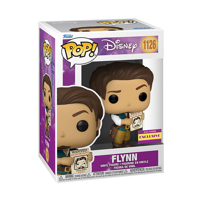 Funko Pop! Disney Tangled Flynn Holding Wanter Poster | Mind Games Canada