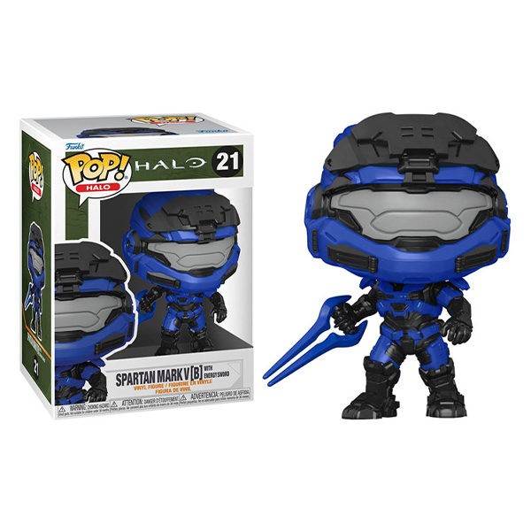 Funko Pop! Games Halo Infinite Mark V [B] with Red Energy Sword