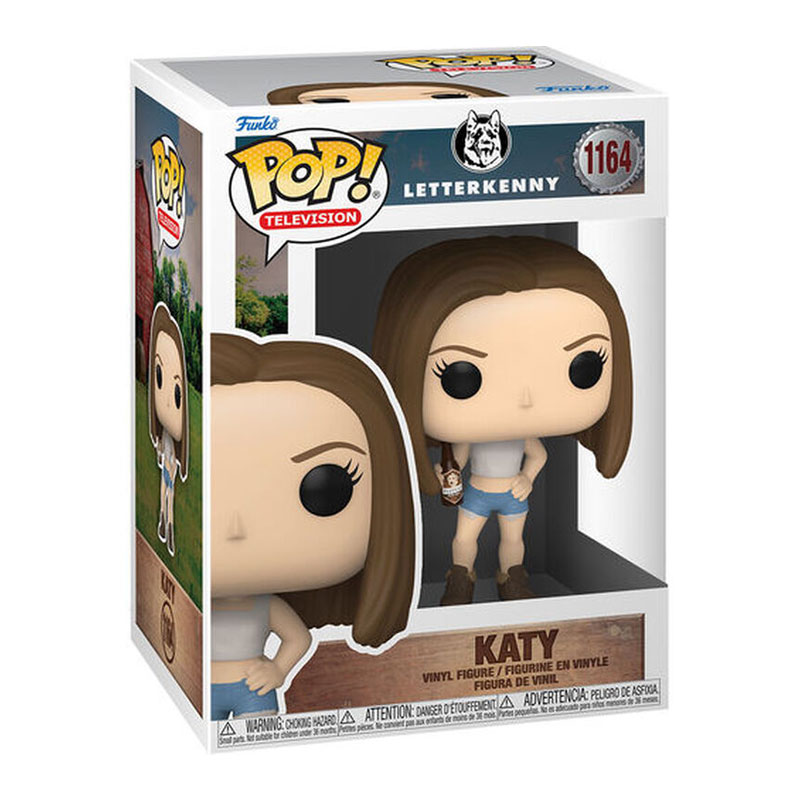 Funko Pop! Television Letterkenny- Katy w/Puppers & Beer