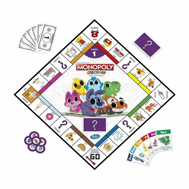 Monopoly Discover Board Game For Kids Ages 4 Fun Game For Families 2 Monopoly Discover Board Game For Kids Ages 4 Fun Game For Families 2