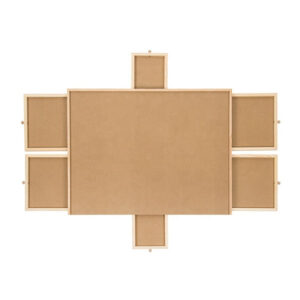 Wooden Puzzle Table 6 Drawer