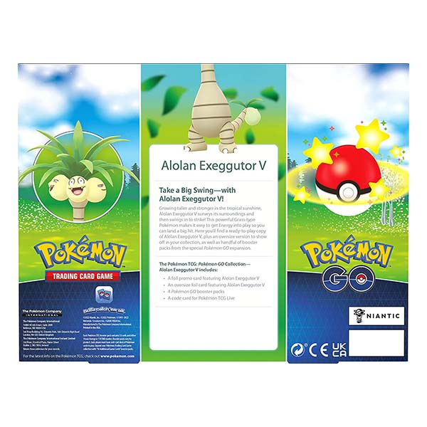 Pokemon TCG: Pokemon Go Alolan Exeggcutor V Collection