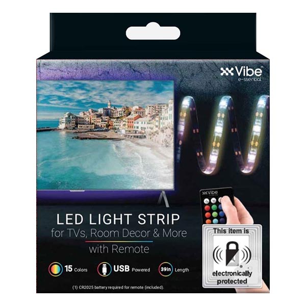 Vibe LED Light Strip For Tv'S 39In Mind Games US