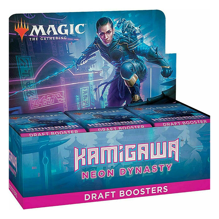 Magic The Gathering Tcg Kamigawa Neon Dynasty Draft Booster Pack