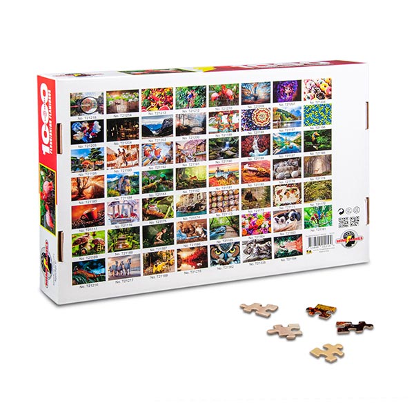 Flourishing Flamingos 1000 Pieces Jigsaw Puzzle