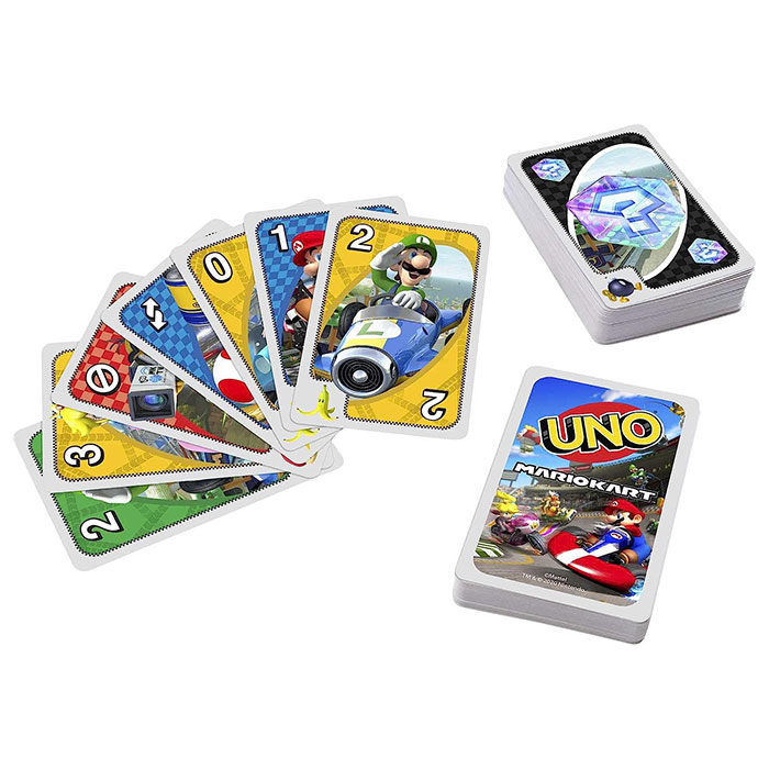 UNO Mario Kart Card Game Mind Games Canada