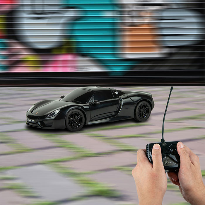 PORSCHE 918 Spyder  1/24 ScaleメタルドライブR/C PORSCHE 918 Spyder 1/24 ScaleメタルドライブR/C Cartronic RC