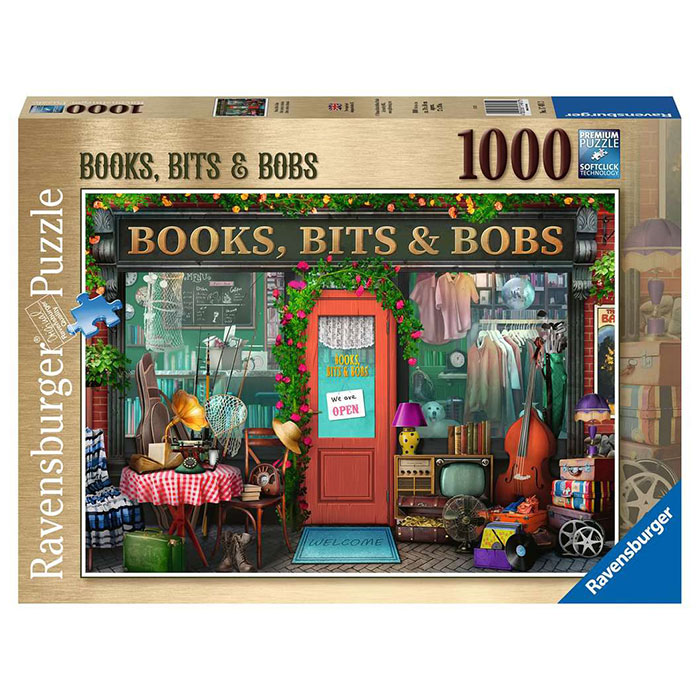 Ravensburger Books, Bits And Bobs 1000 Piece Jigsaw Puzzle Mind Games US