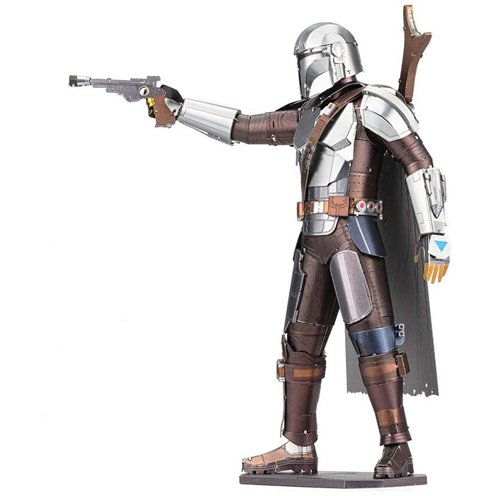 Fascinations Metal Earth – The Mandalorian – Kit Modèle 3D En Métal, Niveau Difficile, Pinces Incluses – Dès 14 Ans