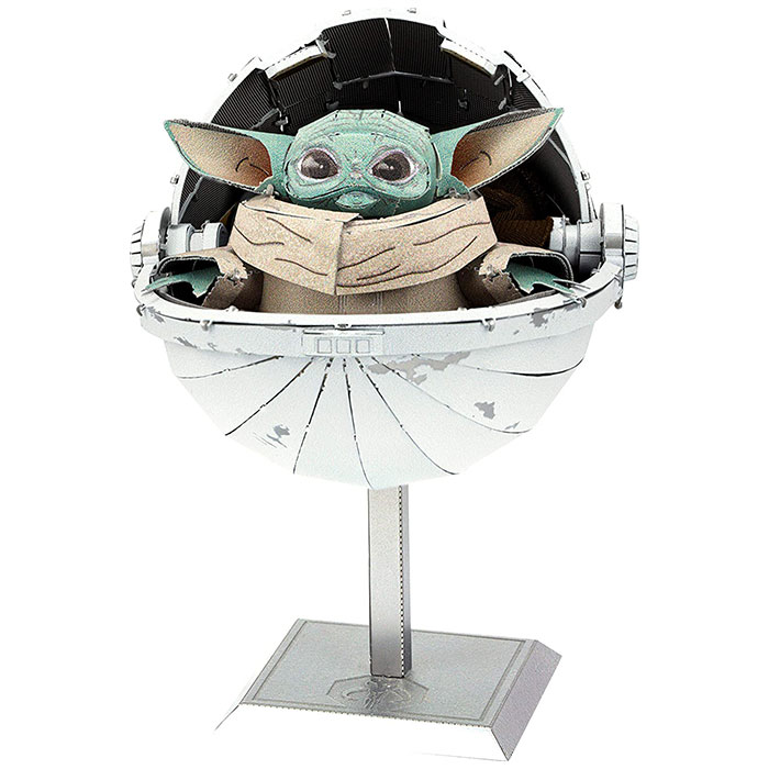 Fascinations Metal Earth – The Mandalorian – Kit Modèle 3D En Métal, Niveau Difficile, Pinces Incluses – Dès 14 Ans