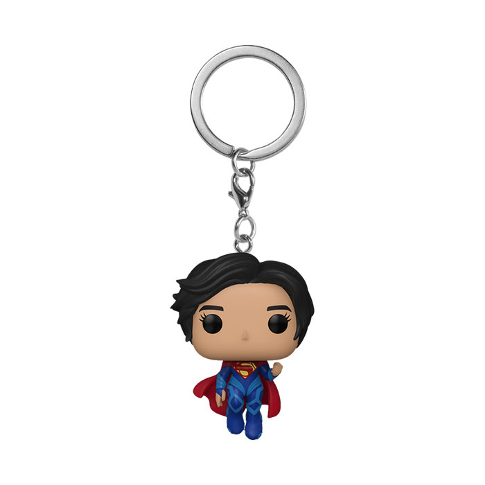 Funko Pop! Portachiavi In Vinile: The Flash E Supergirl, DC Comics, Minifigura Da Collezione Alta 11,76 Cm, Regalo E Riempitivo Calze