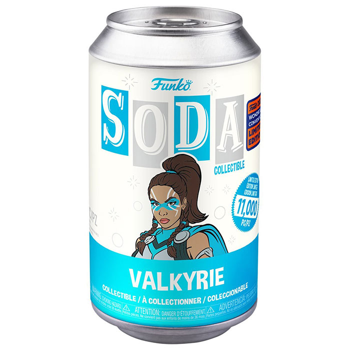 Funko Pop! Thor Love and Thunder Valkyrie  Soda Figure (Styles May Vary)
