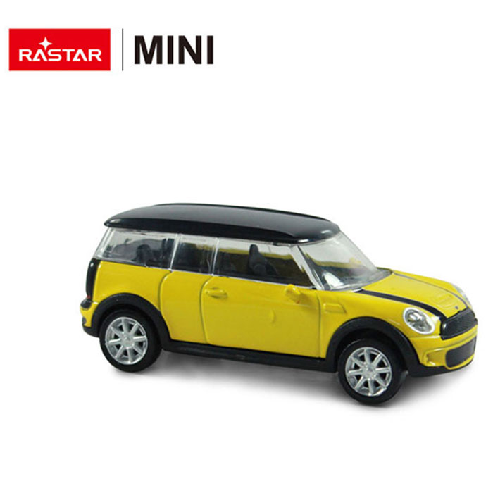 Die-Cast Mini Clubman Yellow 1.43 | Mind Games Canada