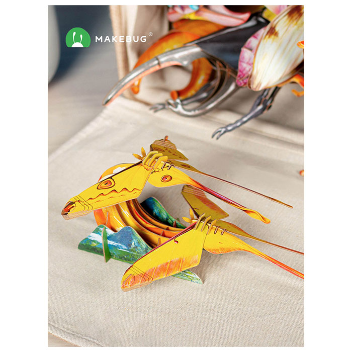 3D Puzzle Actias Moth – 69 Pieces
