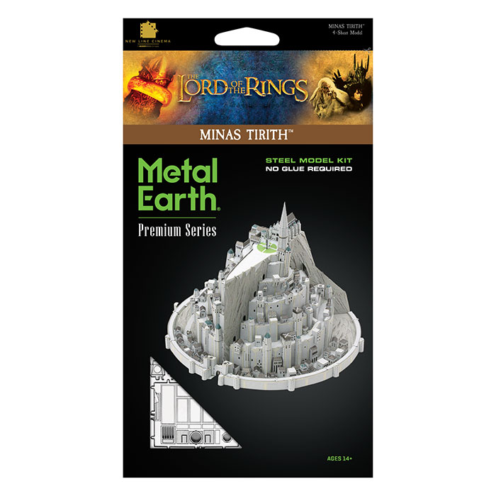 Lord Of The Rings MINAS TIRITH Metal Earth 3D Steel Model Kit Mind Games Canada