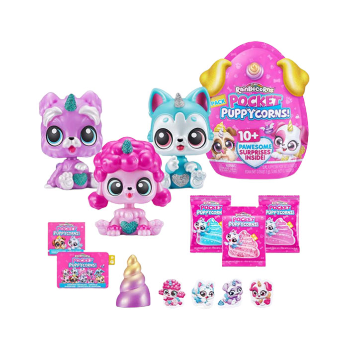 Zuru Rainbocorns Pocket Puppycorn Pack Surprises Mind Games Canada