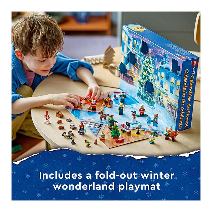 LEGO City 2023 Advent Calendar 258 PCS Mind Games Canada