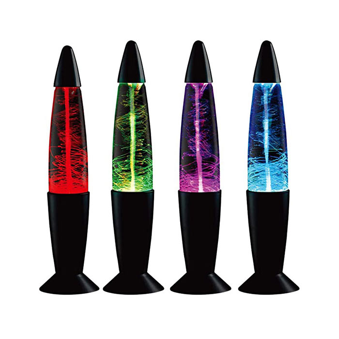 Tradeopia Color Changing Tornado Lamp - USB/Battery Powered LED Novelty Light With Water Vortex Effect