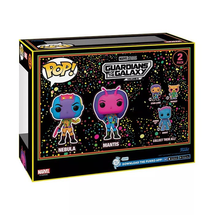 Funko Pop! Guardians Of The Galaxy Volume 3 Nebula & Mantis