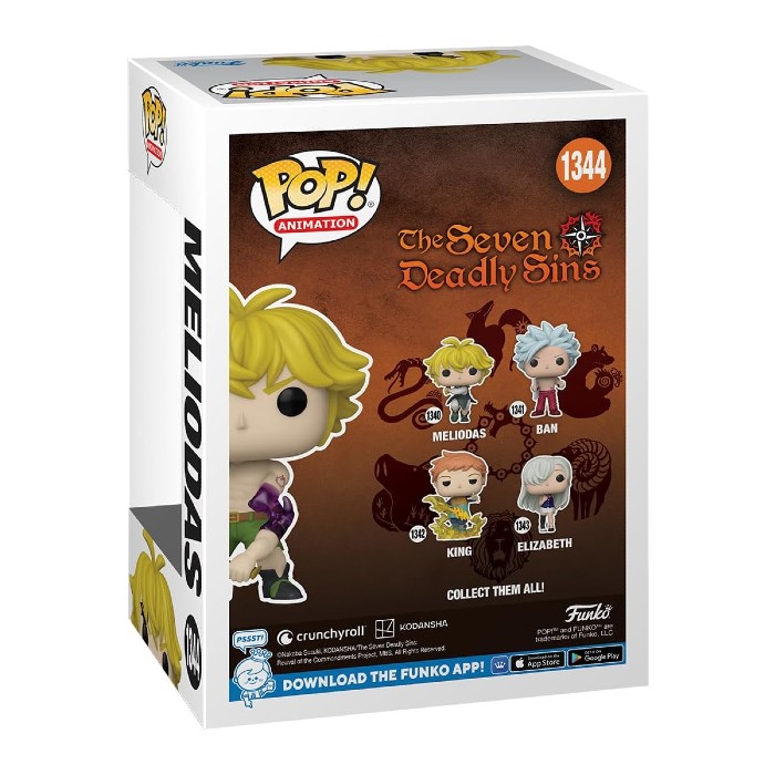 Funko Pop! Animation The SDS Meliodas (Demon Mode) PX