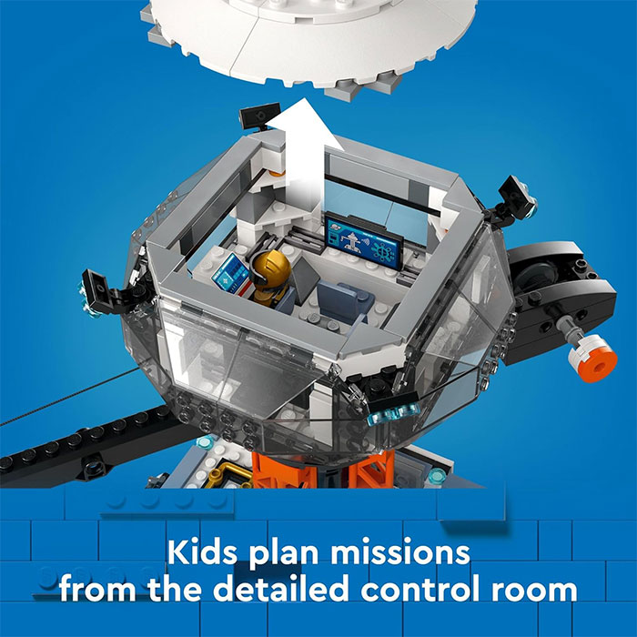 LEGO City Space Base and Rocket Launchpad