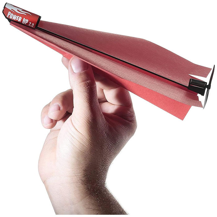 POWER UP 2.0 Paper Airplane Conversion Kit (Red)