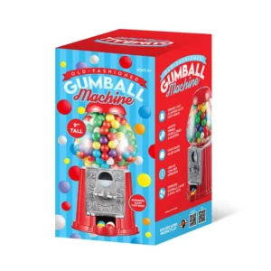 Tradeopia 9-inch Coin Free Gumball Machine Fashioned Metal (Gumballs Not Included)