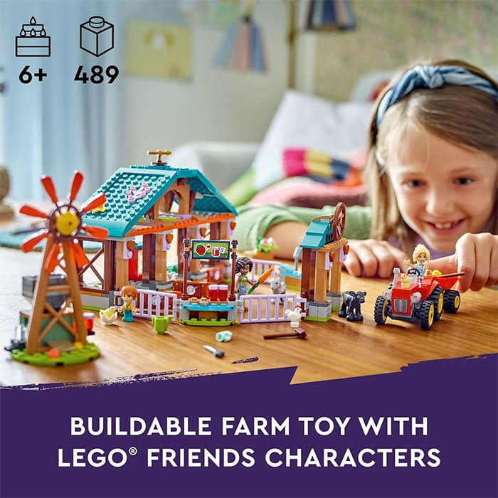 LEGO Friends Farm Animal Sanctuary and Tractor Toy