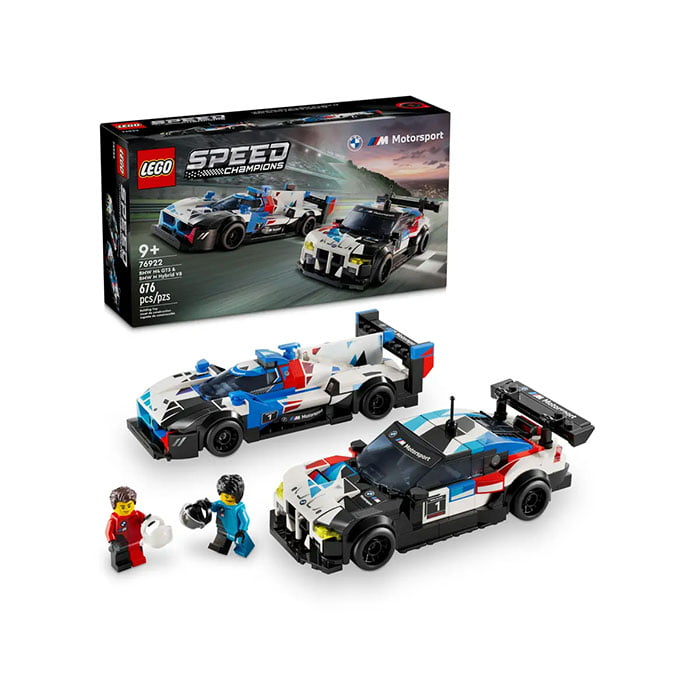 LEGO Speed Champions BMW M4 GT3 And BMW M Hybrid V8