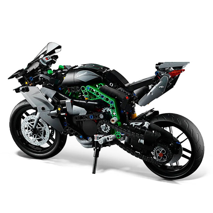 LEGO Technic Kawasaki Ninja H2R Motorcycle - 643 Pieces | Mind