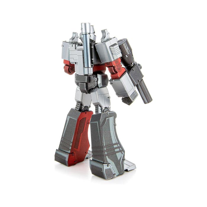 Metal Earth Fascinations – Kit Modello 3D Transformers Megatron Colorato In Lamiera D'Acciaio