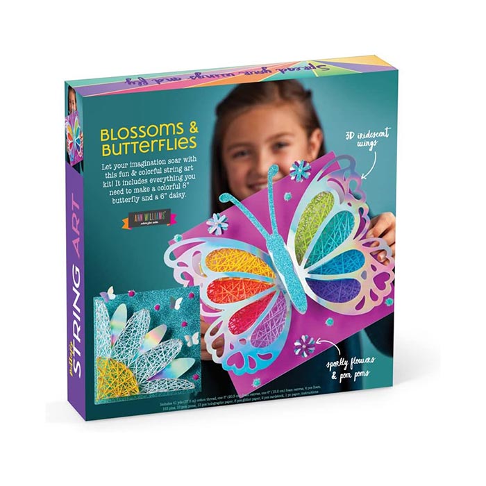 Craft Tastic DIY Butterfly String Art | Mind Games Canada