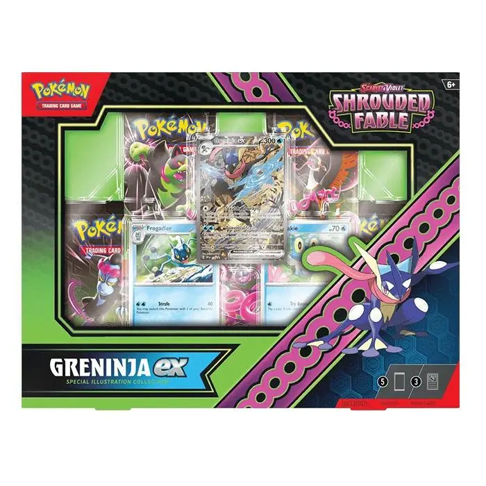 Pokemon SV 6.5 Shrouded Fable Kingdra Greninja Ex Special Illustration Collection Assorted (Random Pick)