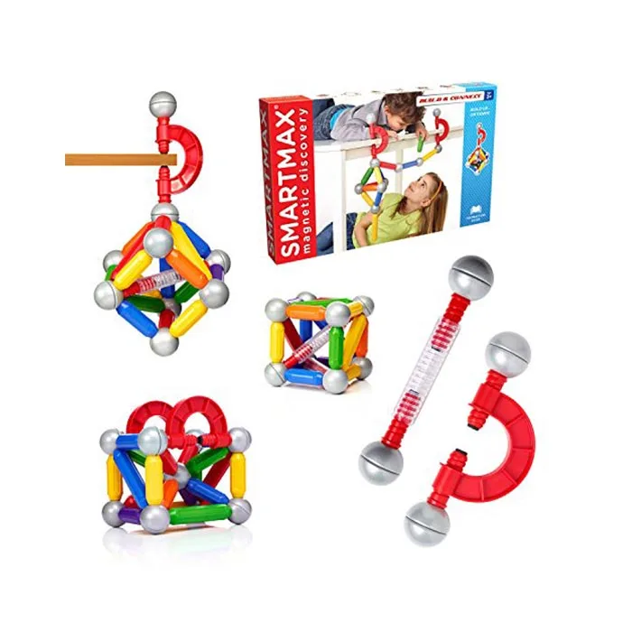 SmartMax Set Di Estensione XT Con 6 Barre Curve | Magneti Per Bambini 1+ Anni, Giochi Educativi E Creativi, Espandi Le Tue Costruzioni