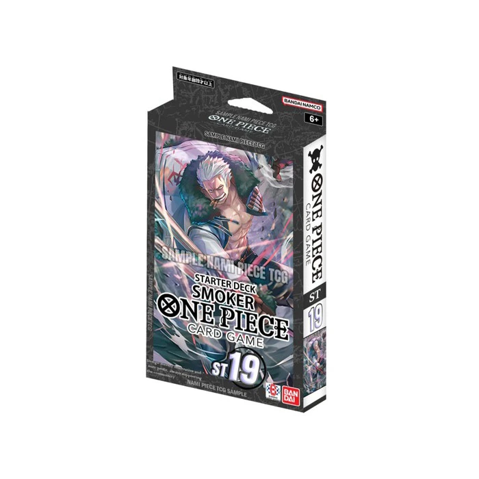 one piece tcg: smoker starter deck - black [st19] Card Game Start ST-19 constructed starter deck Starter Deck 19: BLACK Smoker