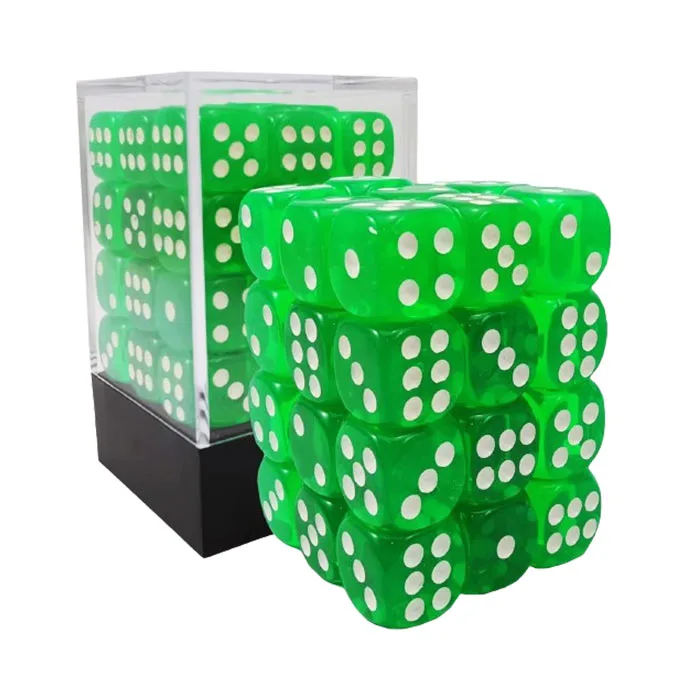 Tradeopia D6 Dice 36 Piece Sets Assorted Colors (Random Pick)