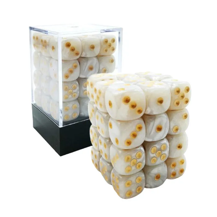 Tradeopia D6 Dice 36 Piece Sets Assorted Colors (Random Pick)