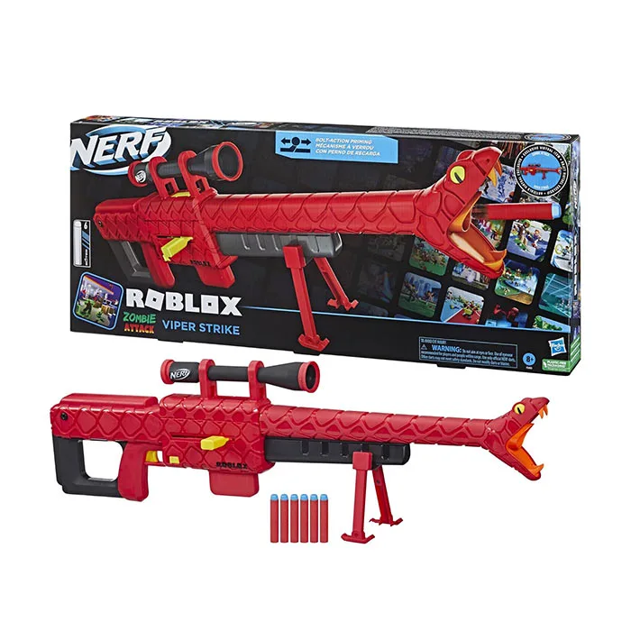 Nerf Roblox Zombie Attack Viper Strike Dart Blaster | Mind Games