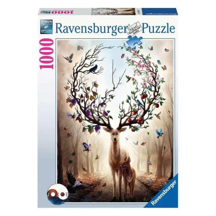 Ravensburger Fantasy Magical Deer 1000 Piece Jigsaw Puzzle Mind Games Canada
