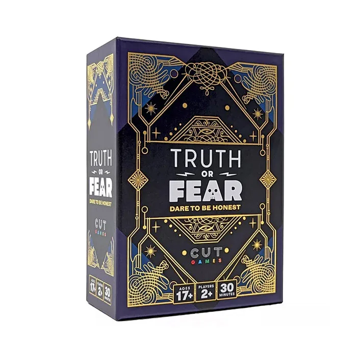 Hasbro Truth Or Fear Dare To Be Honest Card Game