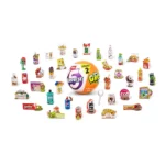 5 Surprise Mega Gross Minis – Lot De 2 Capsules ZURU, Parodies Dégoûtantes De Marques, Jouet Collectible Mystère Pour Enfants