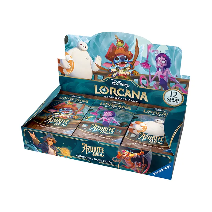 Disney Lorcana Azurite Sea Booster Box | Mind Games Canada