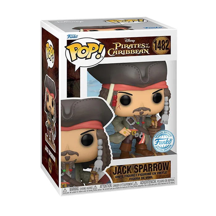 Funko Pop! Movies Pirates Of The Caribbean Jack Sparrow