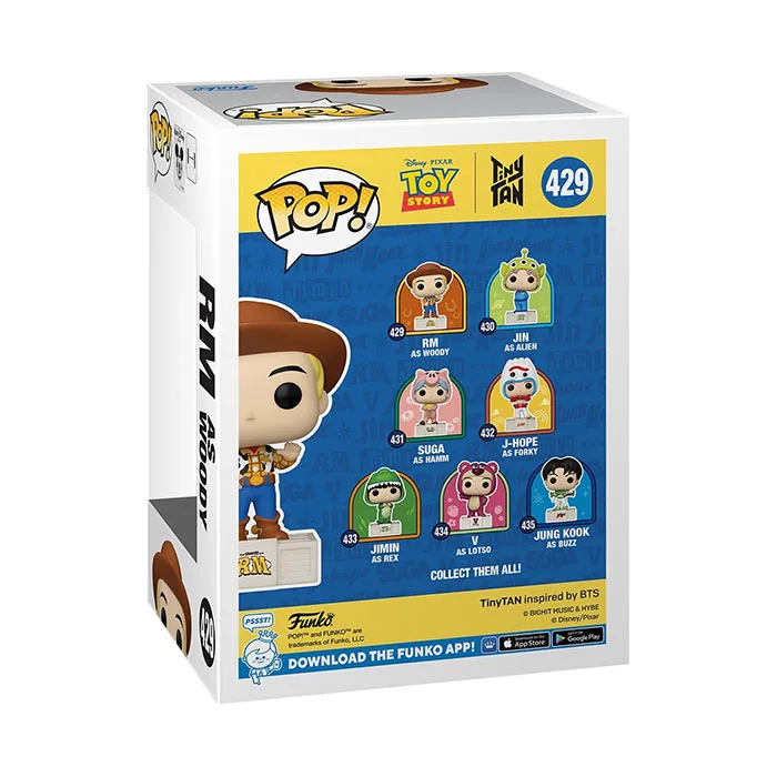 Funko Pop! Disney Pixar Toy Story Tiny Tan RM As Woody Mind