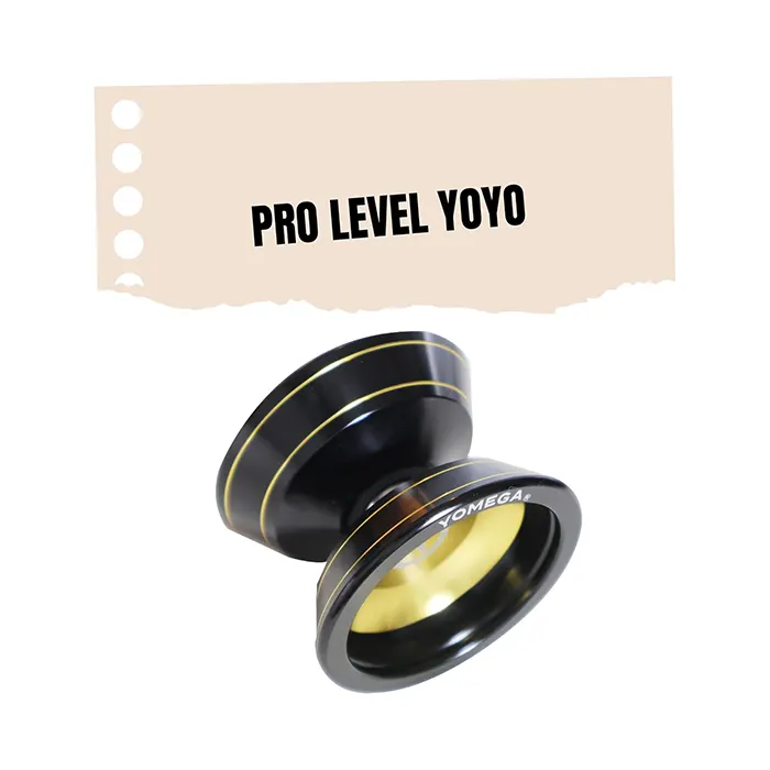 Yomega Pro X2 Pro Level Aluminum Yoyo Black And Gold | Mind Games