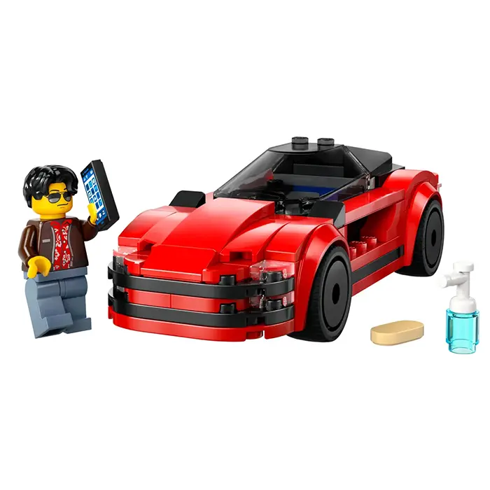 LEGO City Red Sports Car 109 Pieces