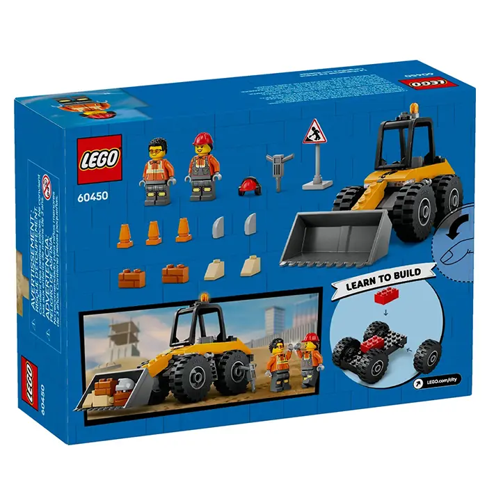LEGO City Construction Wheel Loader 81 Pieces