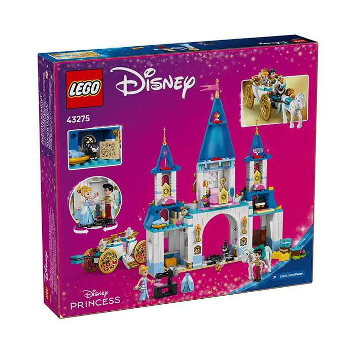 LEGO Disney Cinderella’s Castle And Horse Carriage 596 Pieces