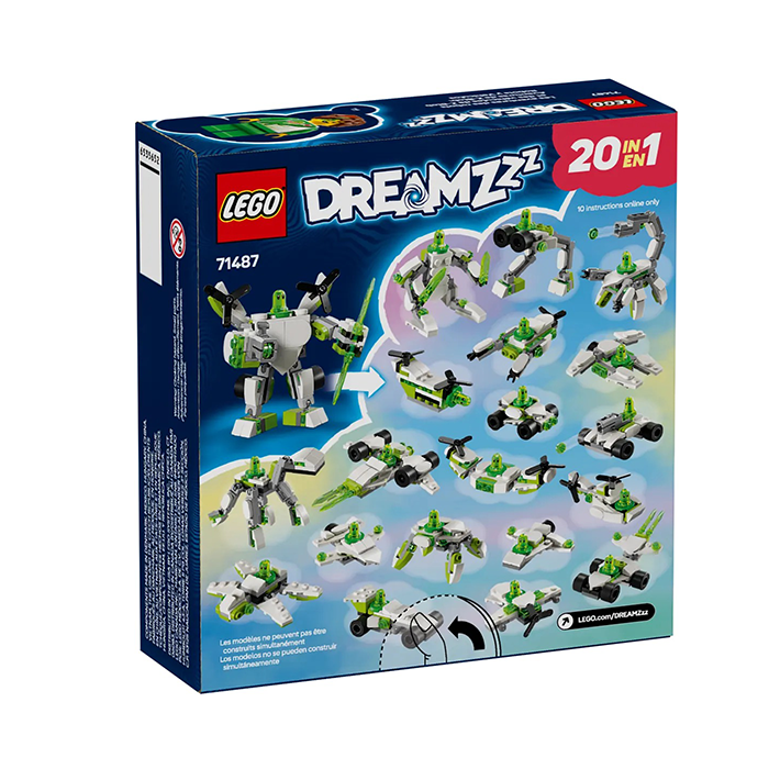 LEGO Dreamzzz Z-Blob’s Robot And Vehicle Adventures 121 Pieces
